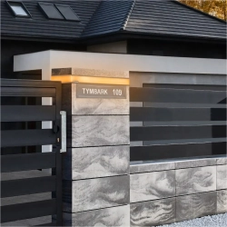 LED BLOCK MEGA RM19 756X195x70 MULTI ADRESOWA, KOLORY: antracyt, czarna, brązowa, INOX